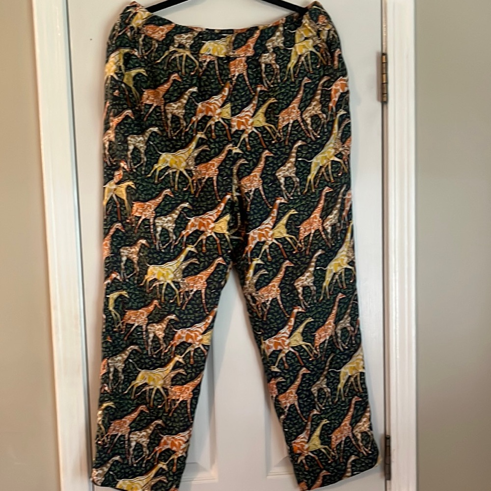 JCrew Silk Pants